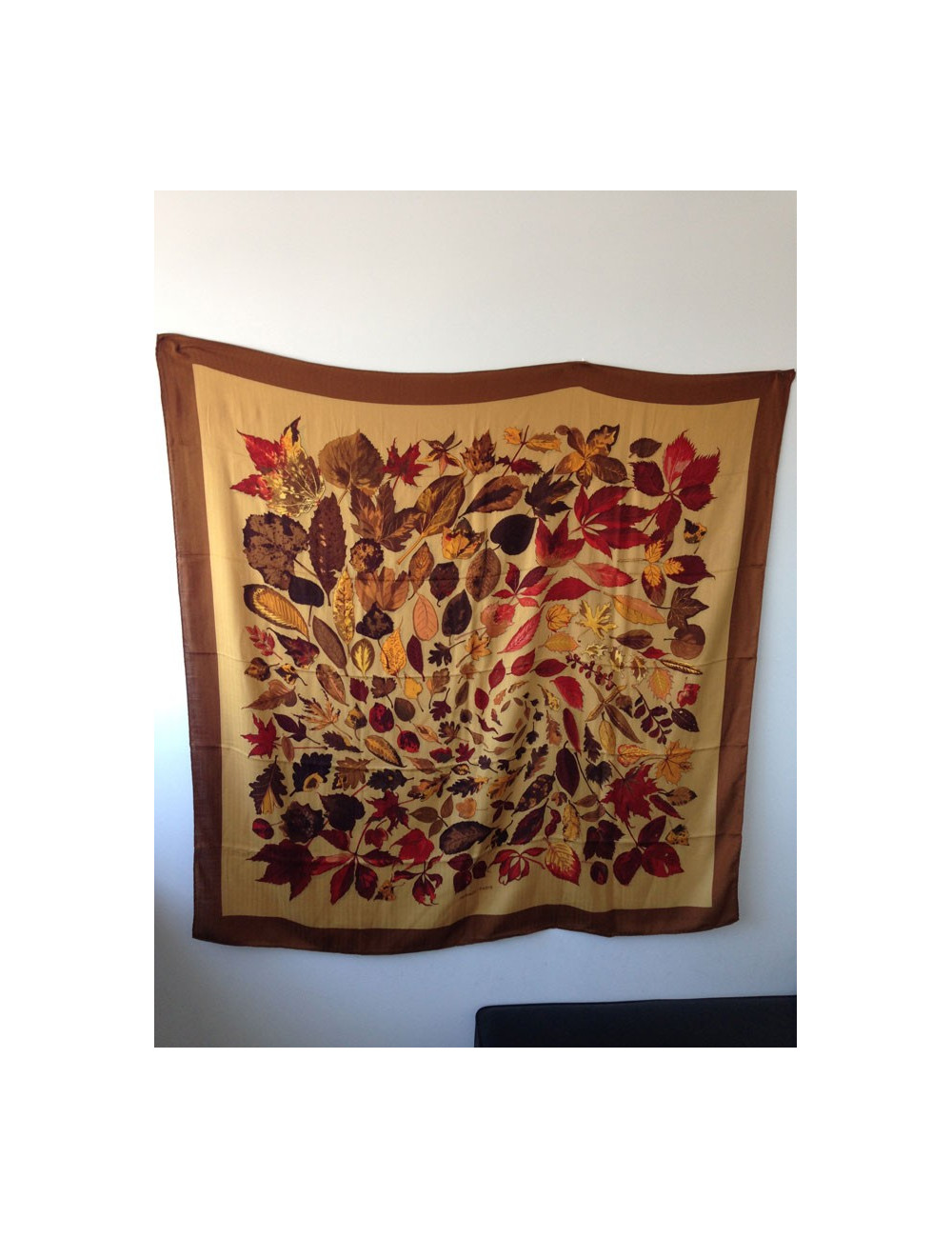 Châle HERMÈS cachemire et soie