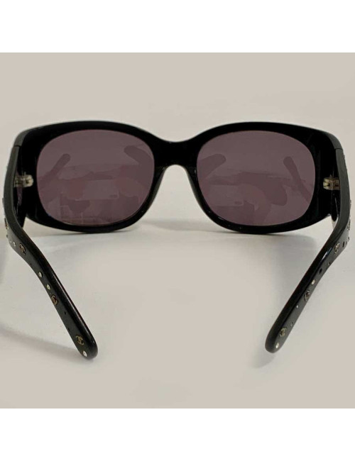 CHANEL CC rhinestones sunglases