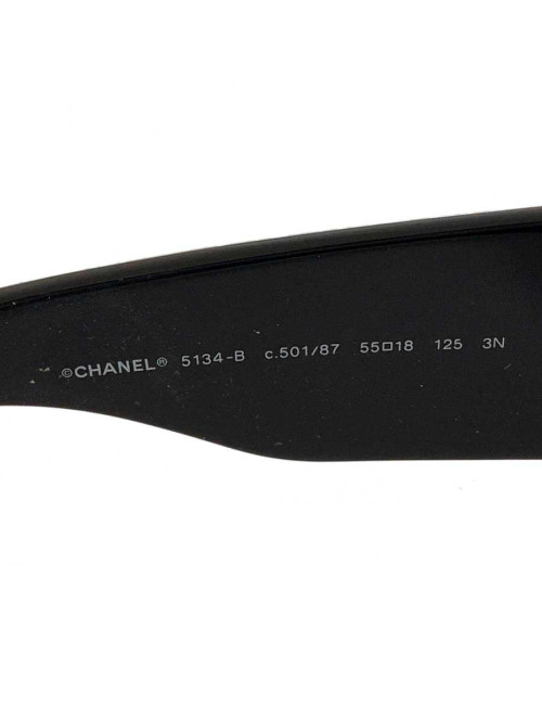 CHANEL CC rhinestones sunglases