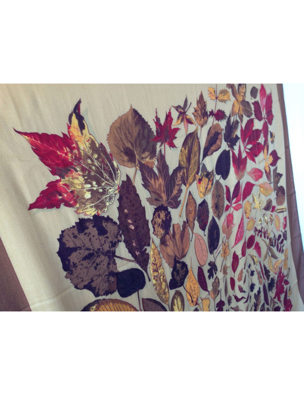 Châle HERMÈS cachemire et soie