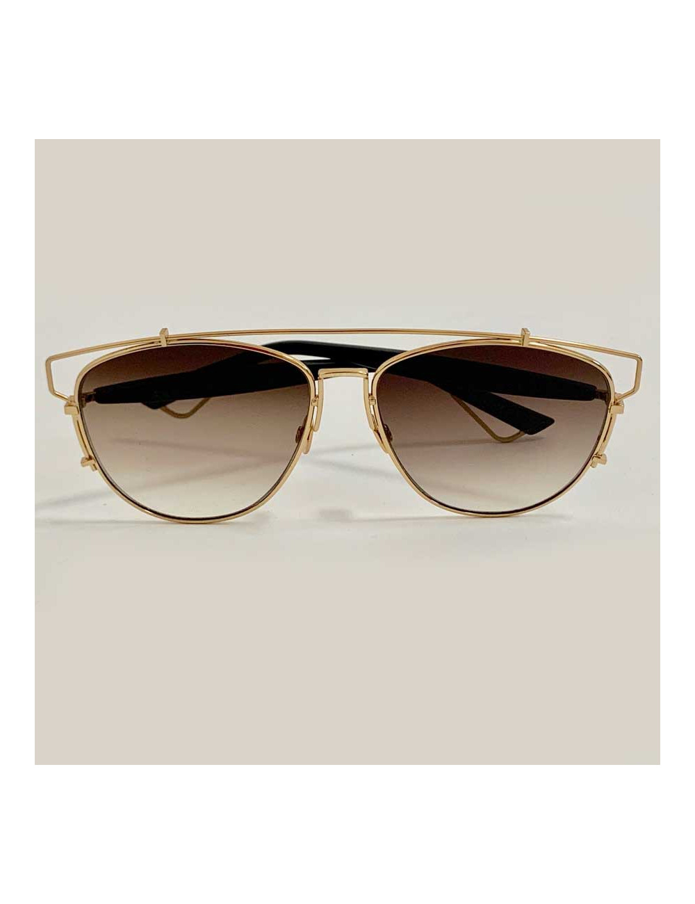 Lunettes DIOR TECHNOLOGIC en métal doré