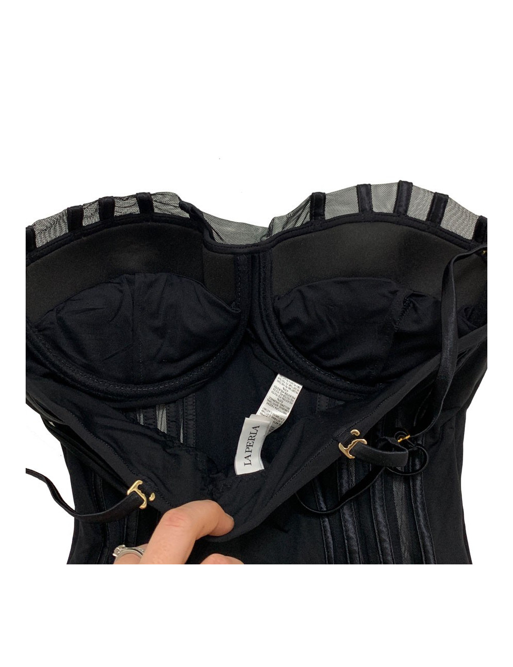 Body T 38 LA PERLA noir