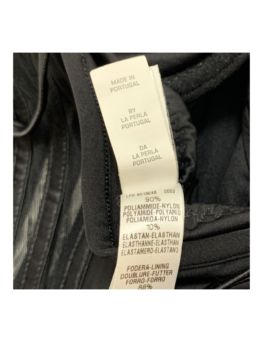 Body T 38 LA PERLA noir