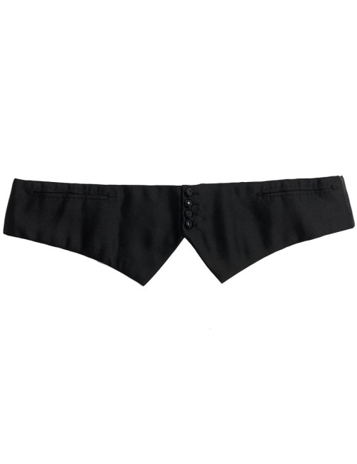 Ceinture de smoking LANVIN noire