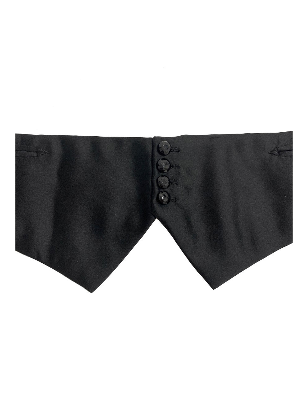 Ceinture de smoking LANVIN noire