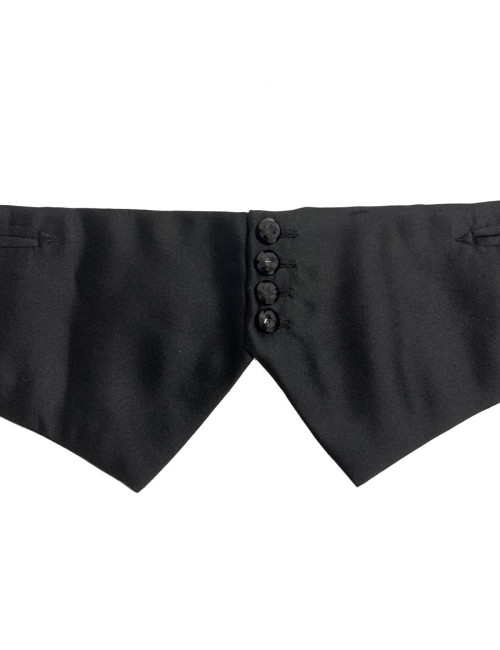 Ceinture de smoking LANVIN noire