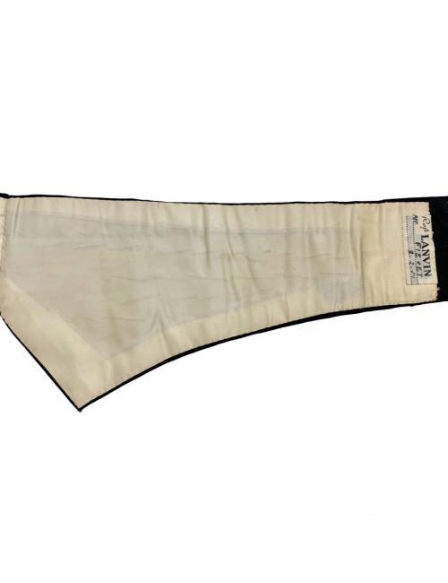 Ceinture de smoking LANVIN noire