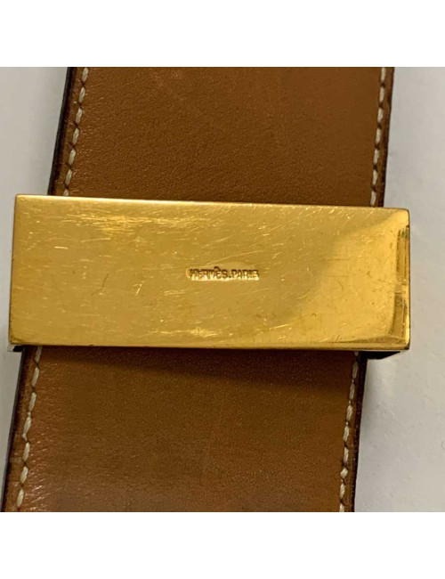 Ceinture CDC HERMES cuir gold