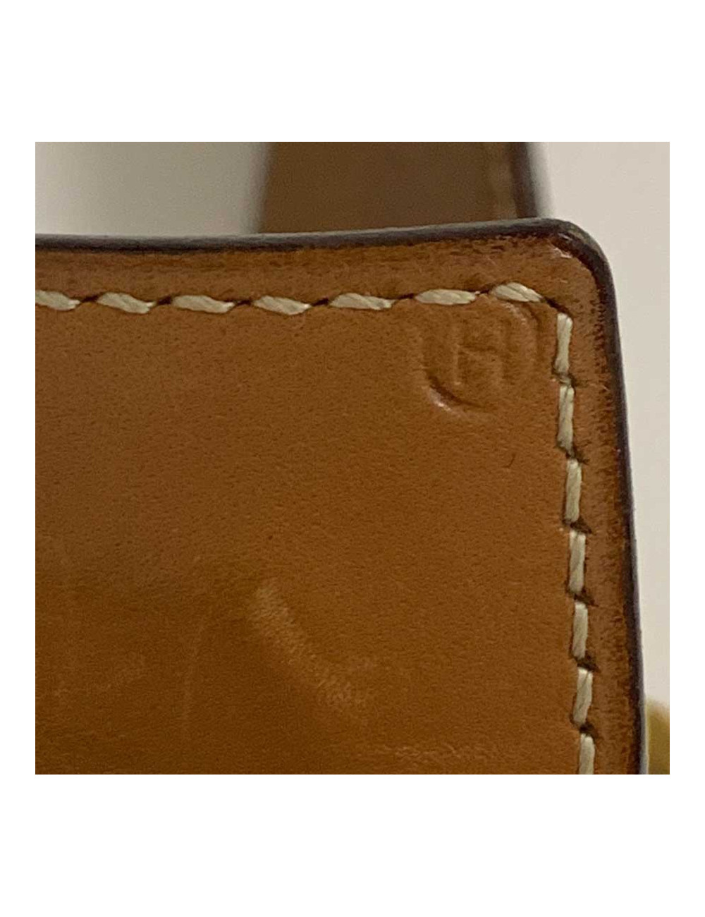 Ceinture Collier de chien HERMES cuir gold