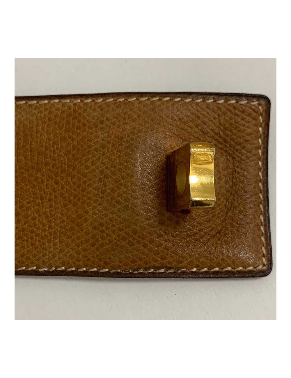 Ceinture CDC HERMES cuir gold