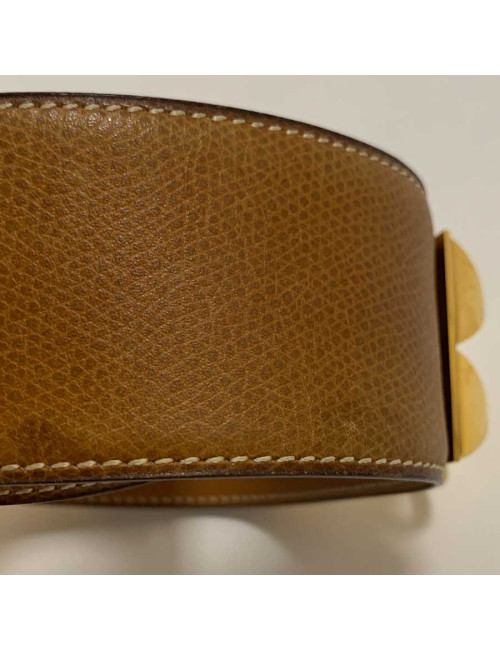 Ceinture CDC HERMES cuir gold
