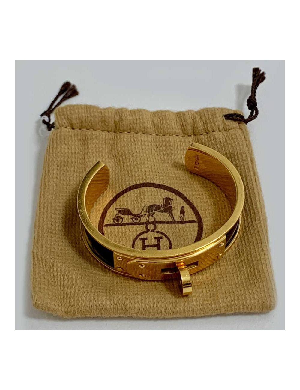 Bracelet Hermes OR ET BLEU