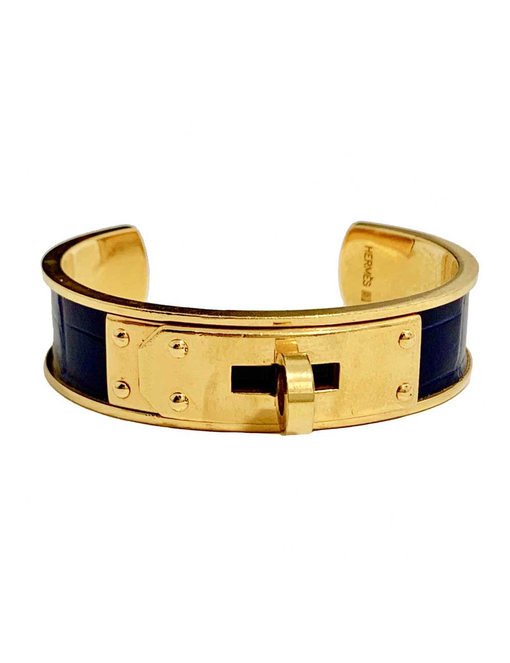 Bracelet Hermes OR ET BLEU