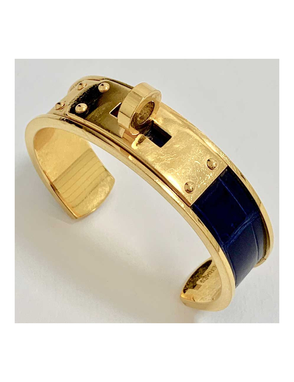 Bracelet Hermes OR ET BLEU