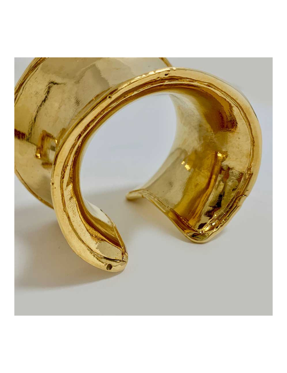 Manchettes CHRISTIAN DIOR dorées vintage