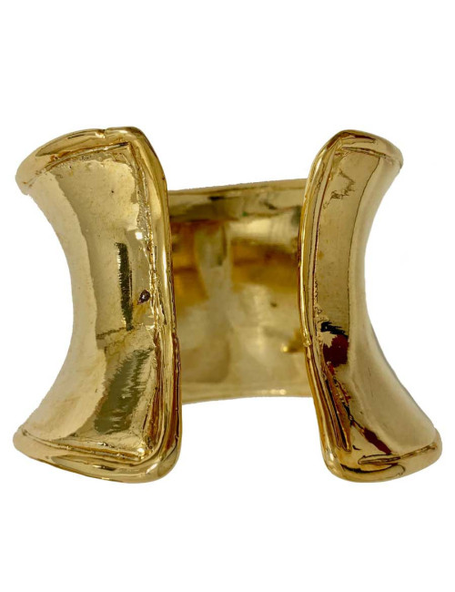 Manchettes CHRISTIAN DIOR dorées vintage