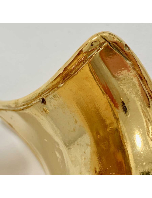 Manchettes CHRISTIAN DIOR dorées vintage