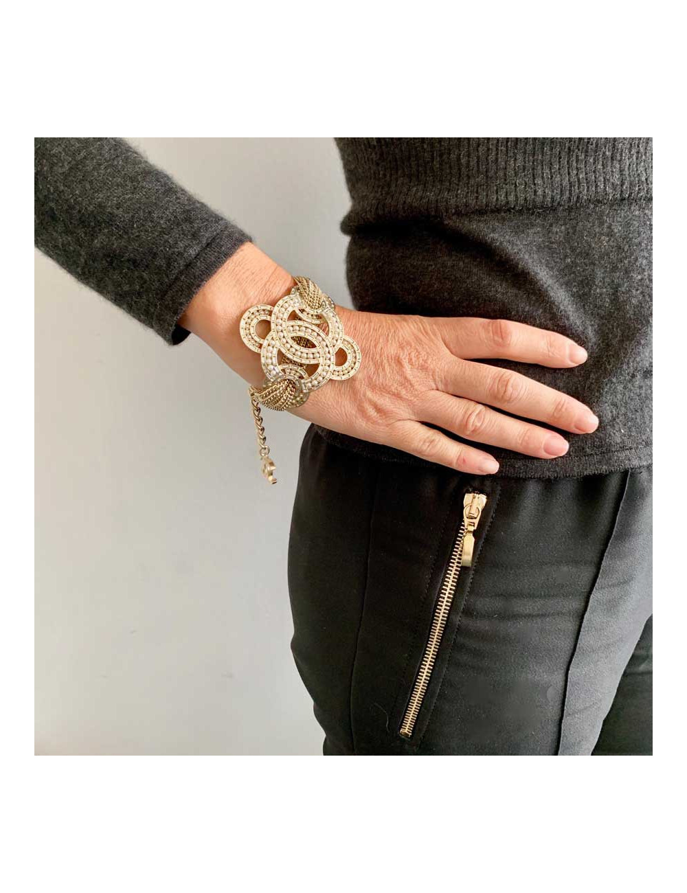 Bracelet chaine CC CHANEL