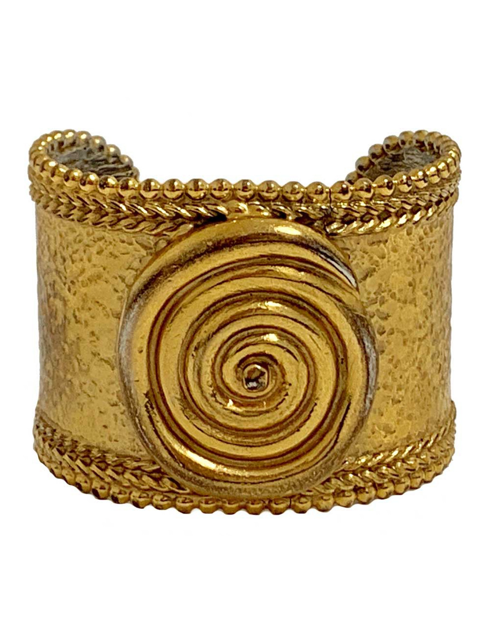 Manchette occasion dorée attribuée à la Maison DIOR