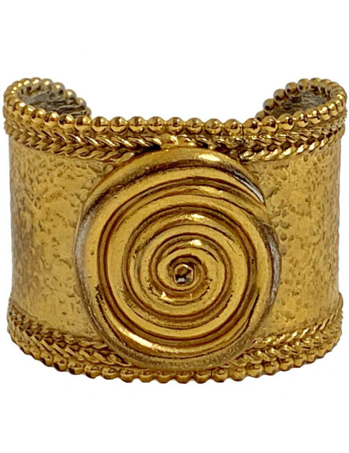 Manchette occasion dorée attribuée à la Maison DIOR