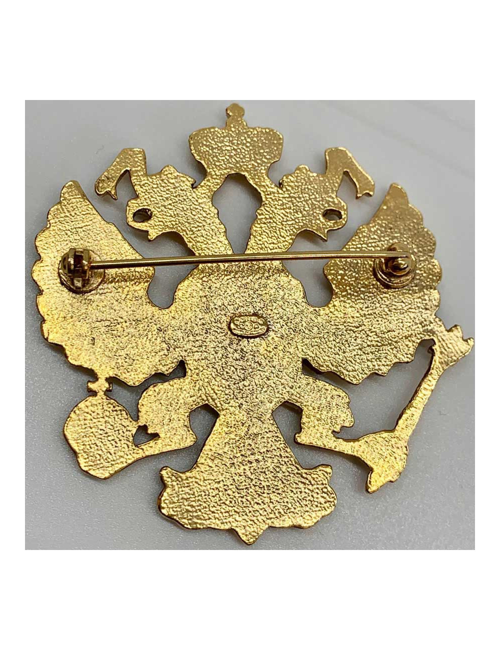 Broche Aigle CHANEL dorée collection PARIS-MOSCOU