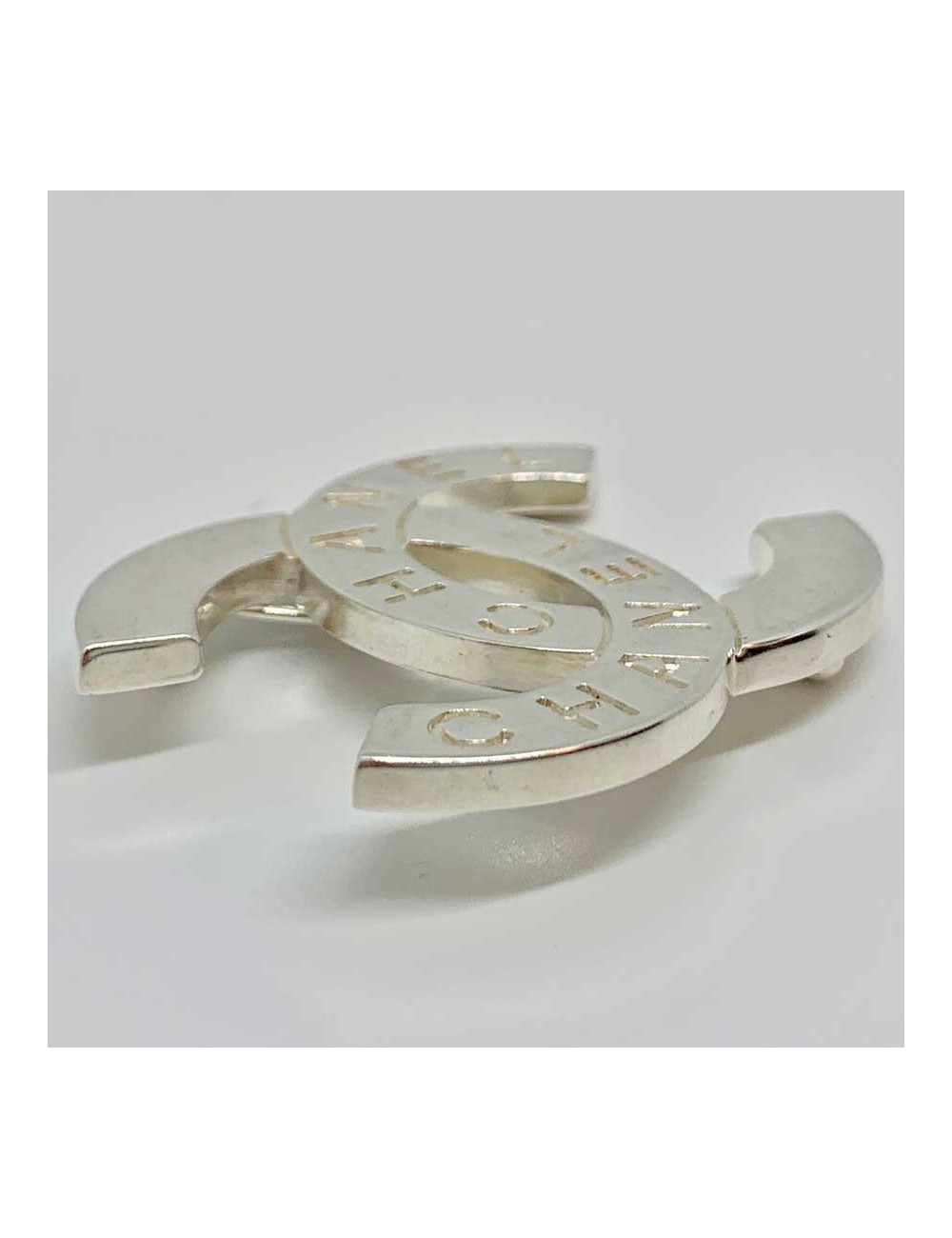 Broche CHANEL argent