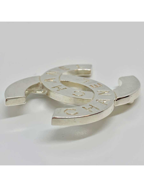 Broche CHANEL argent