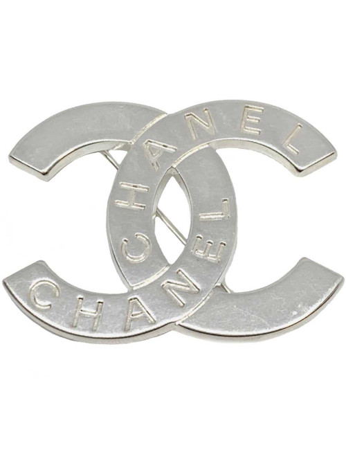 Broche CHANEL argent