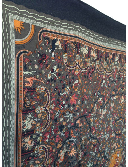 Châle HERMÈS cachemire et soie
