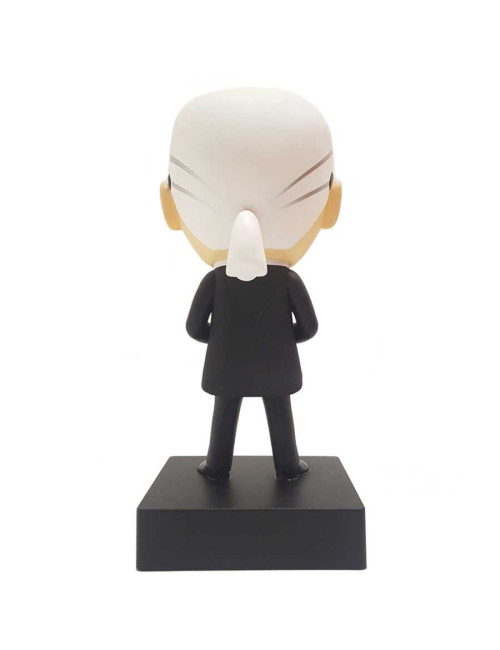 Figurine Karl Lagerfeld X Tokidoki noir mate