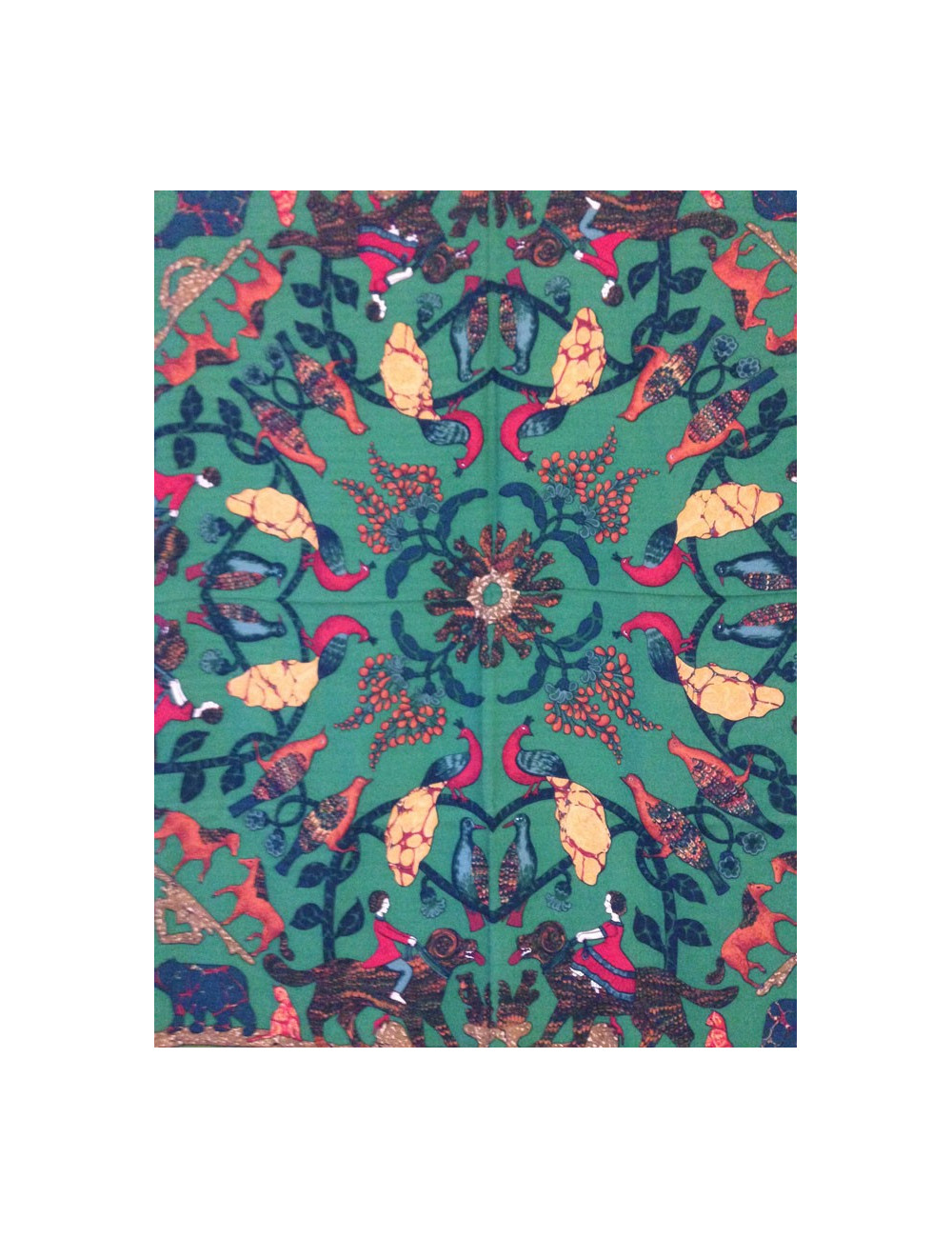 Châle HERMÈS cachemire et soie