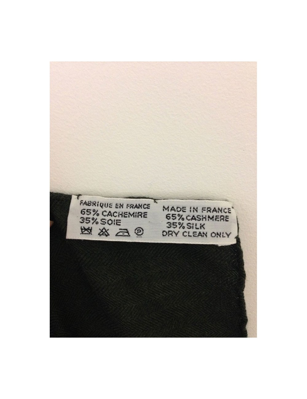 Châle HERMÈS cachemire et soie