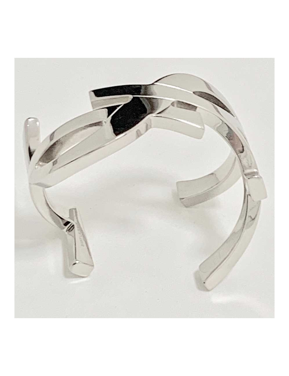 Manchette argent YSL YVES SAINT LAURENT