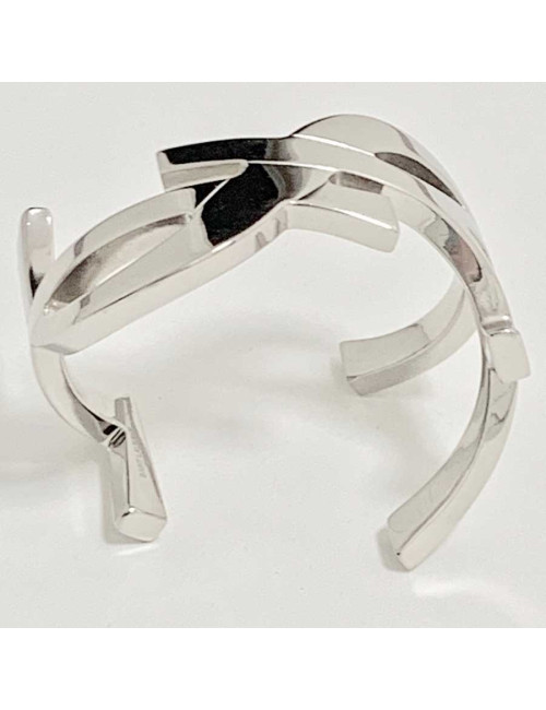 Manchette argent YSL YVES SAINT LAURENT