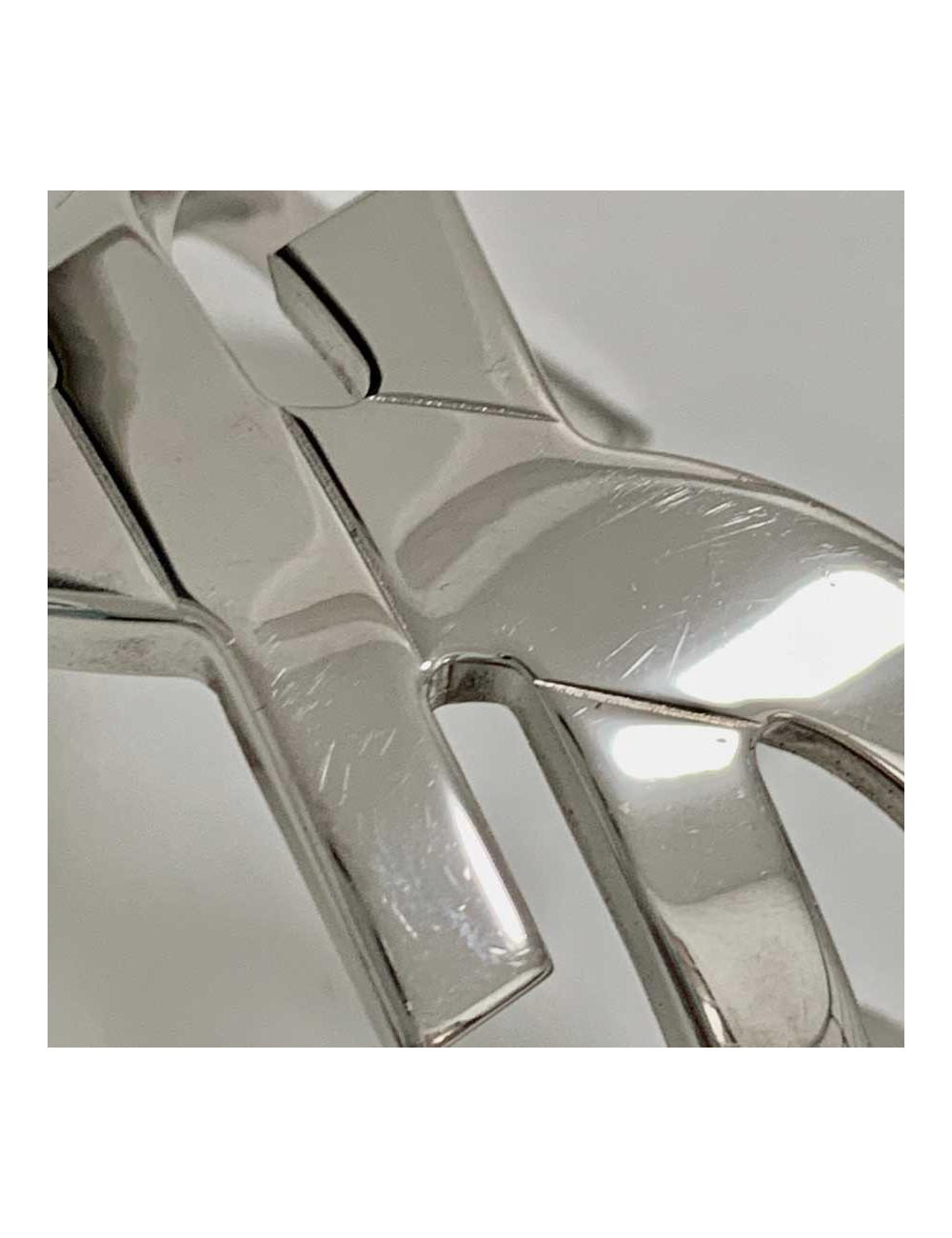 Manchette argent YSL YVES SAINT LAURENT
