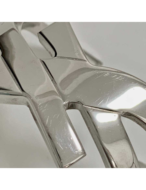 Manchette argent YSL YVES SAINT LAURENT