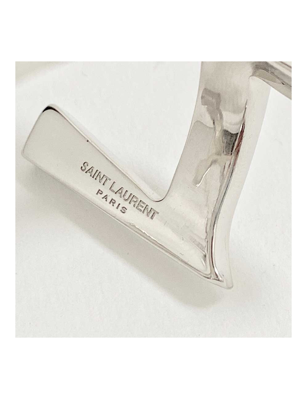 Manchette argent YSL YVES SAINT LAURENT