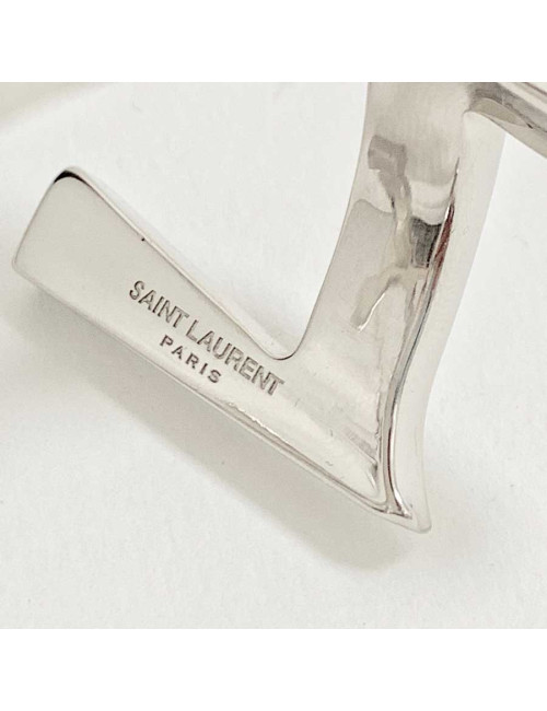 Manchette argent YSL YVES SAINT LAURENT
