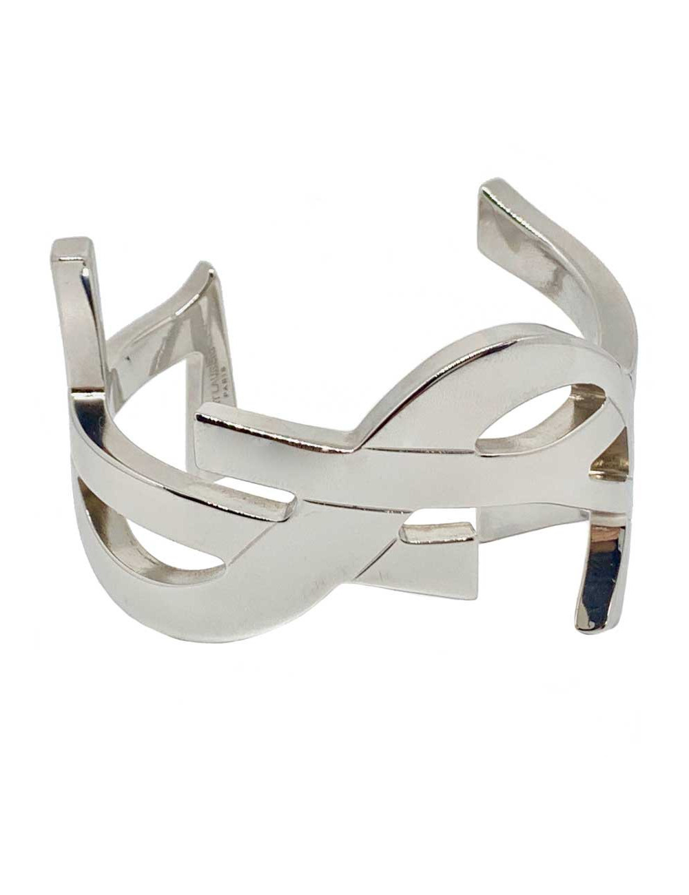 Manchette argent YSL YVES SAINT LAURENT