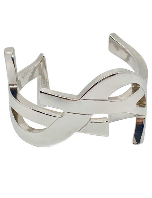 Manchette argent YSL YVES SAINT LAURENT