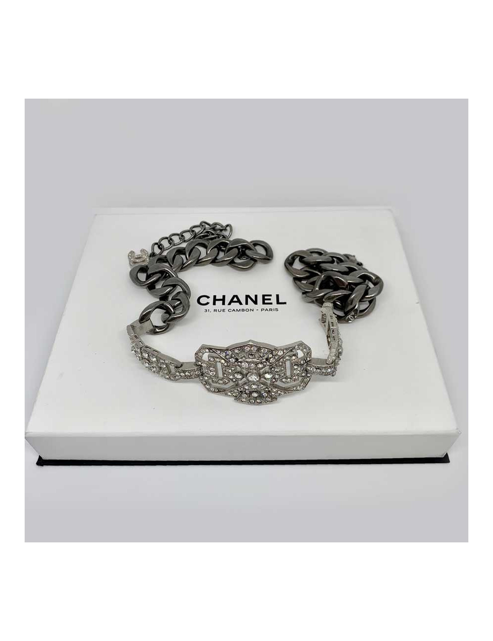 Ceinture bijou CHANEL strass