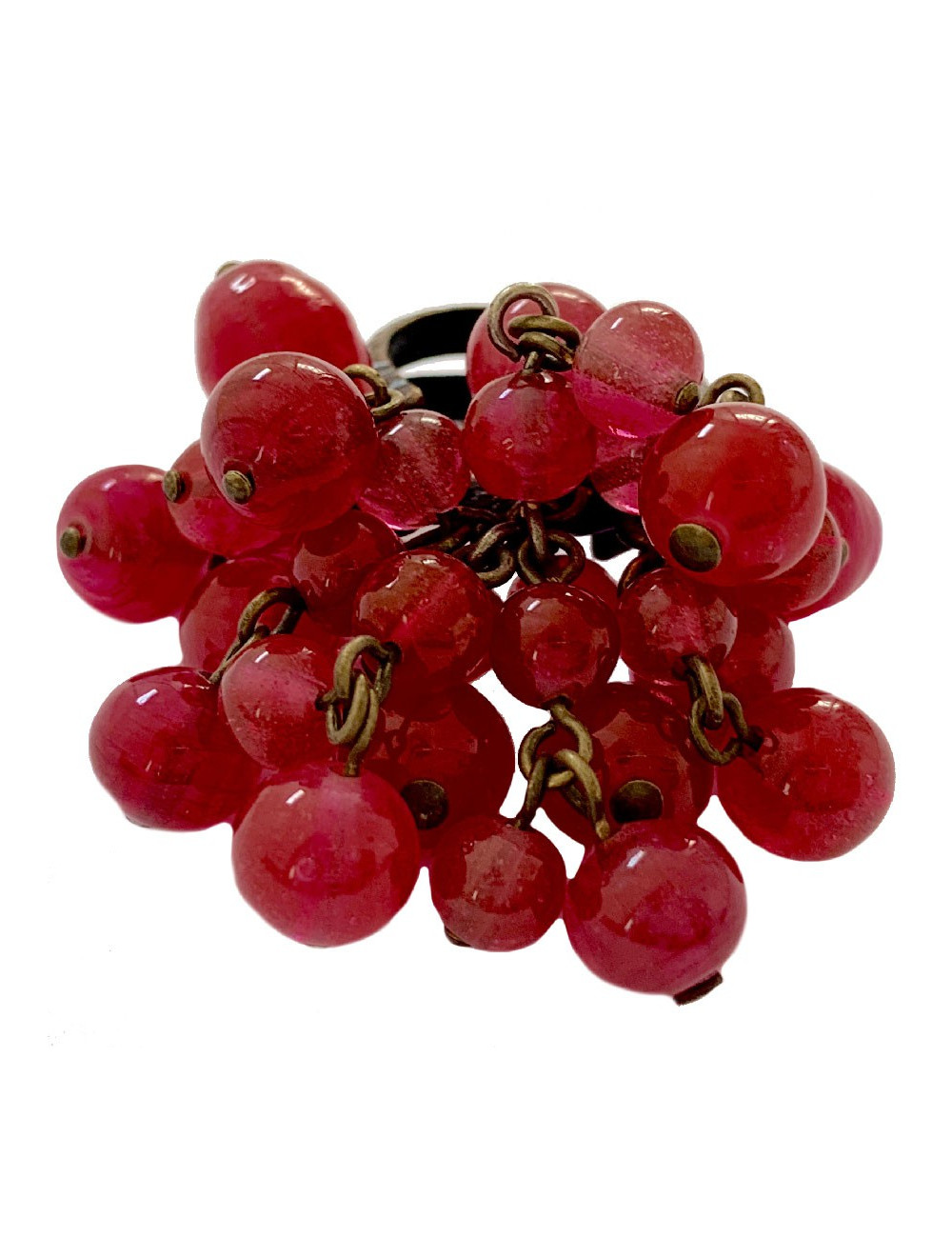 Bague MARGUERITE DE VALOIS pâte de verre