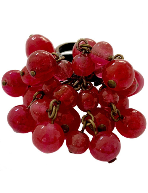 Bague MARGUERITE DE VALOIS pâte de verre