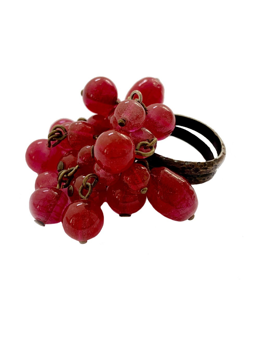 Bague MARGUERITE DE VALOIS pâte de verre