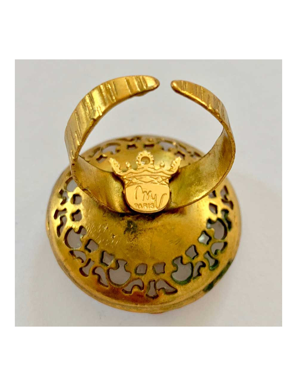 Bague MARGUERITE DE VALOIS pâte de verre