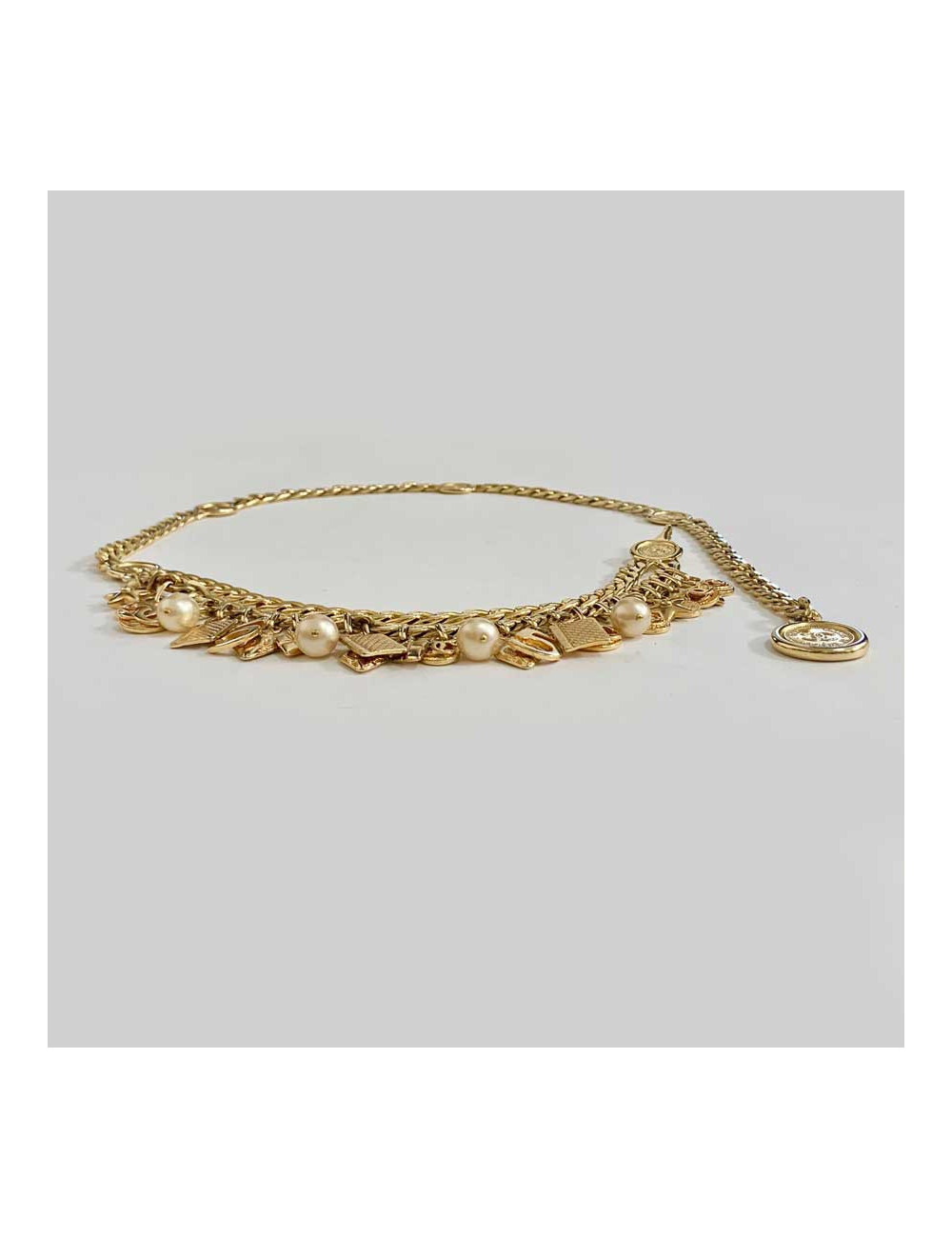 CHANEL Vintage Chain and Charms Necklace-Belt - Certified Occasion