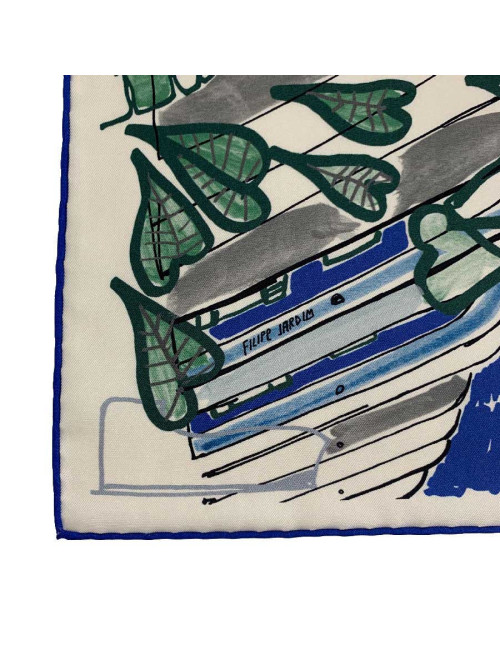 Carré HERMES Modernisme Tropical en soie