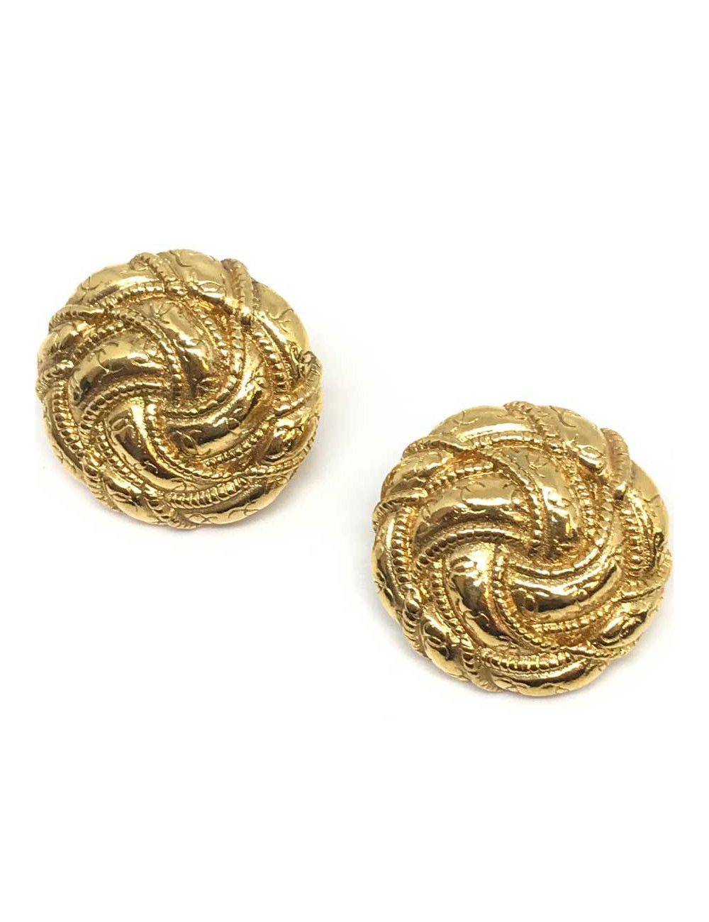 Boucles d'oreille clips CHANEL Vintage