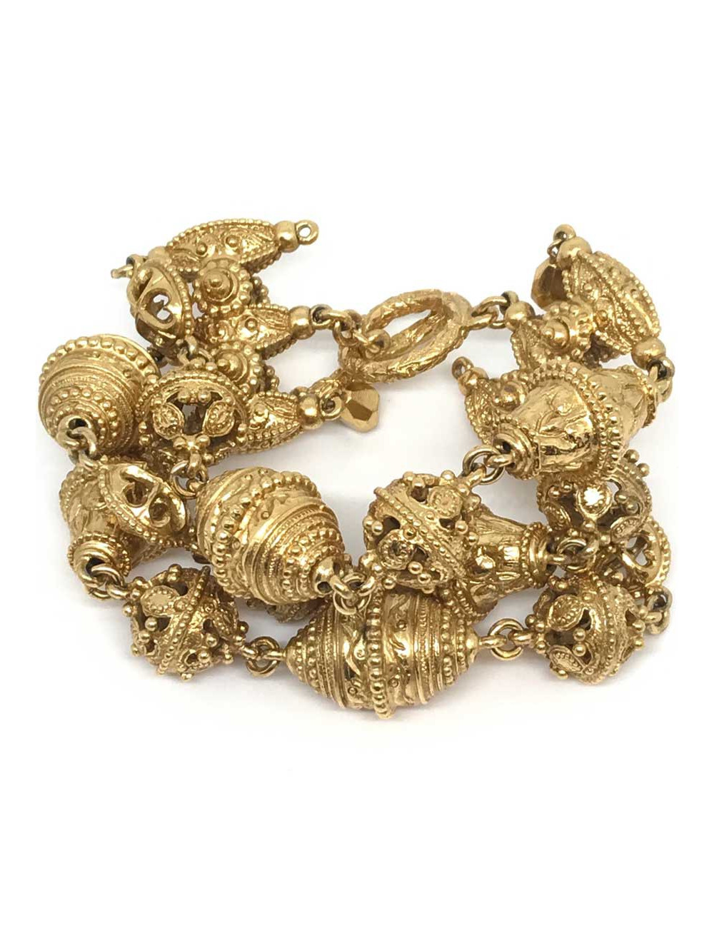 Bracelet triple rangs attribué CHRISTIAN DIOR