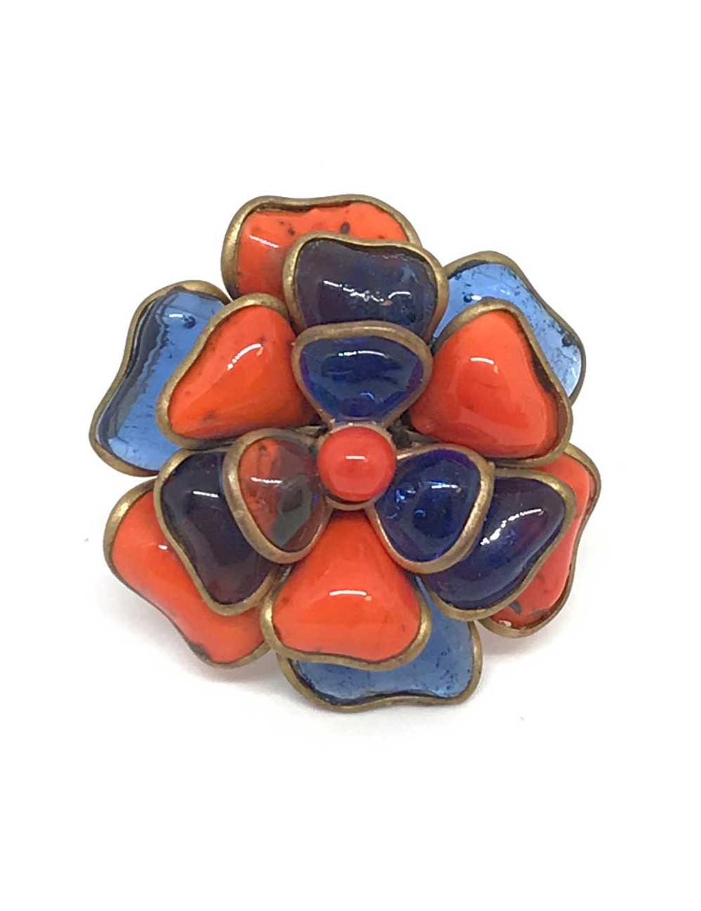 Bague MARGUERITE DE VALOIS pâte de verre